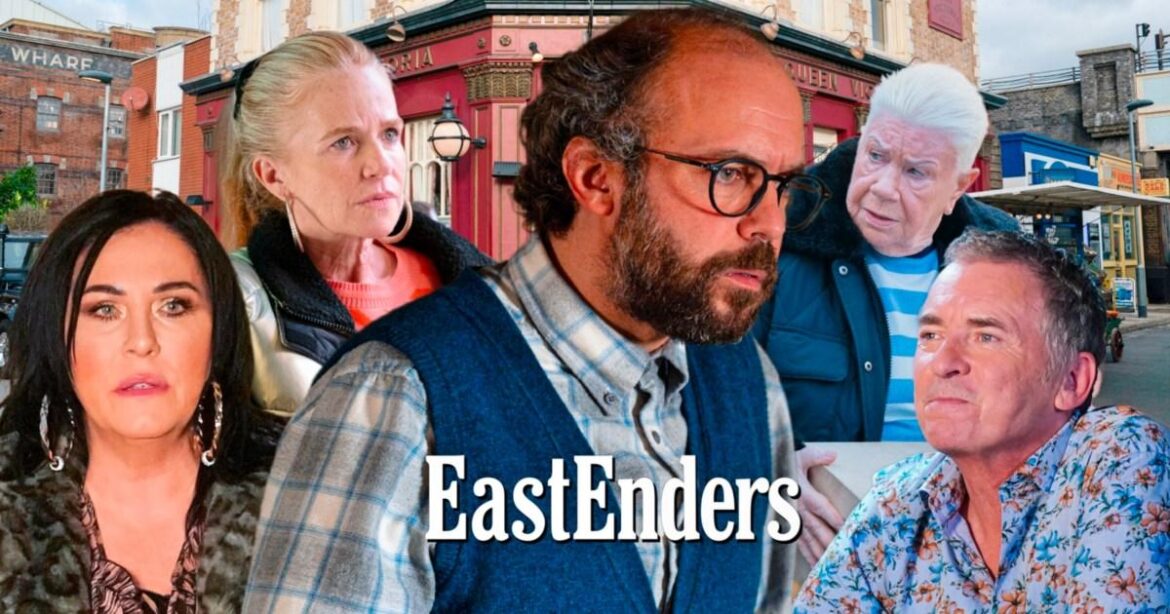 EastEnders ‘confirms’ comeuppance as iconic TV legends unite in 57 pictures | Soaps